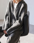Relaxed Wool Set in Premium Grey