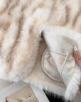 Fox Fur Gradient Vest