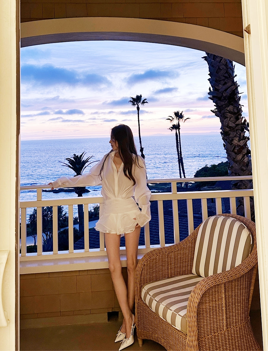 Ethereal Shirt Dress