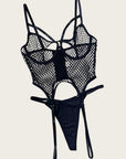 Mesh Sheer Push-Up Bodysuit