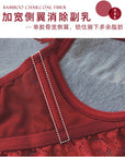 Red Wire-Free Bra Set