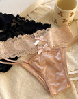 Sexy Low-Rise Lace Cut-Out Panties