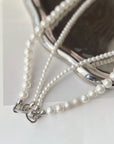 Swarovski Double-Layer Pearl Necklace