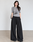 Tencel & Wool Stretch Top