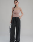 Sheep Wool Camisole with Built-In Pads