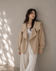 380G Double-Sided Air Layer Oversized Jacket