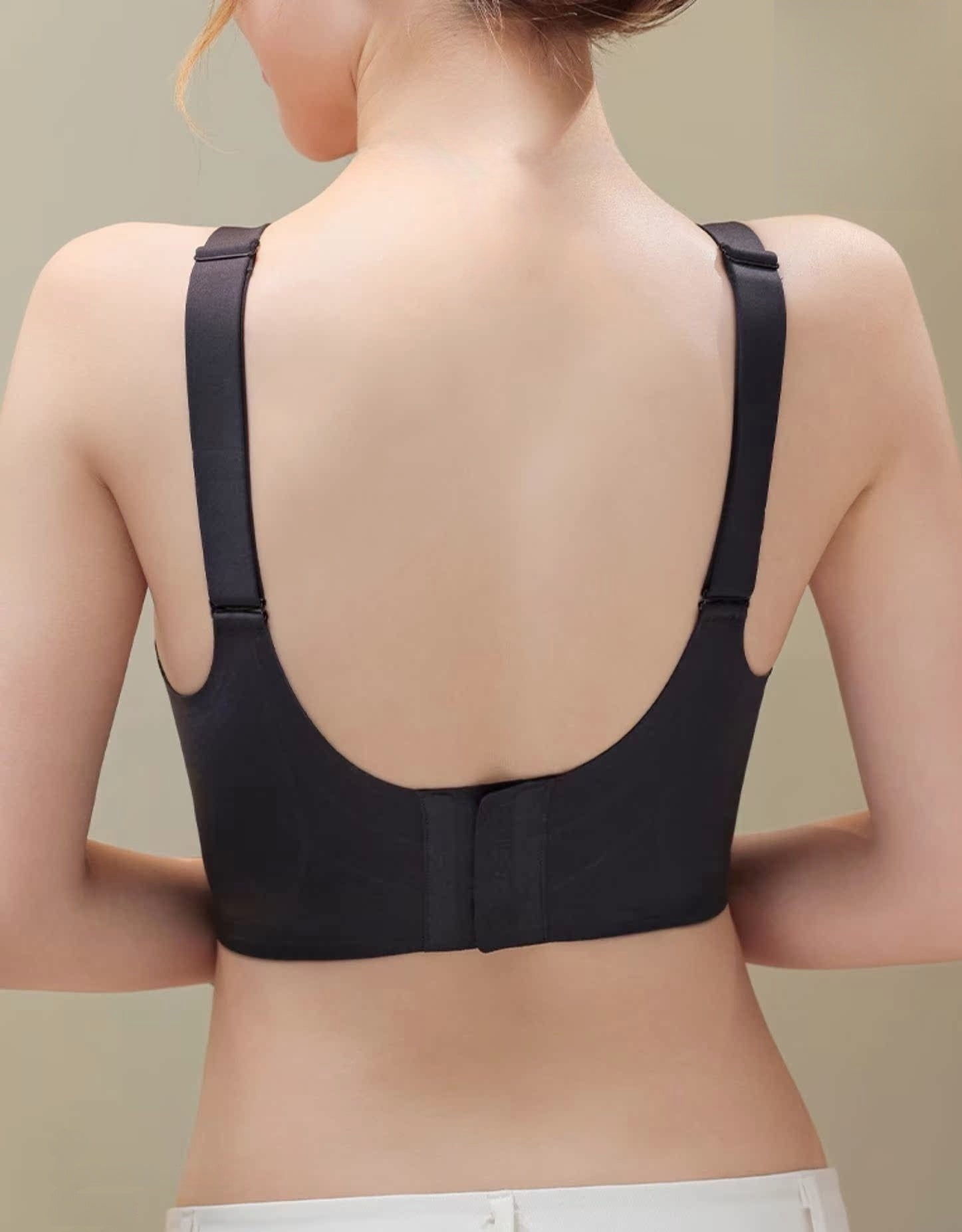 Deep V Lace Shaping Bra (No Panties)