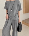 Effortless Relaxed Two-Piece Set