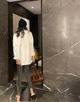 350g Fleece-Lined Thickened Korean-Style Loose Base Layer