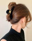 Velvet Vintage Hair Clip