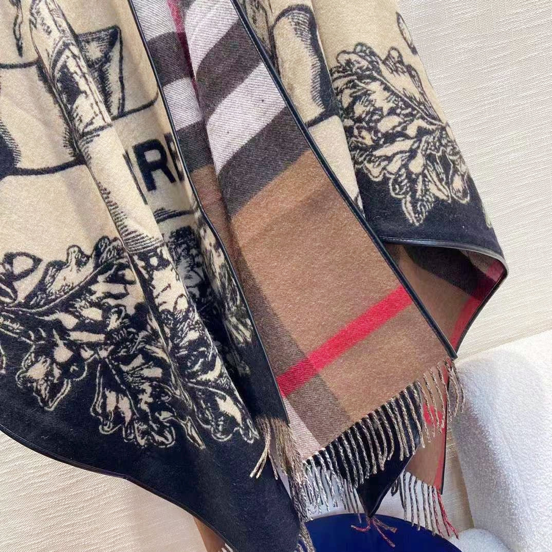 Double-Sided Cashmere Oversized Scarf Shawl