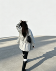 Ultra-Soft Protein Leather Trench Jacket