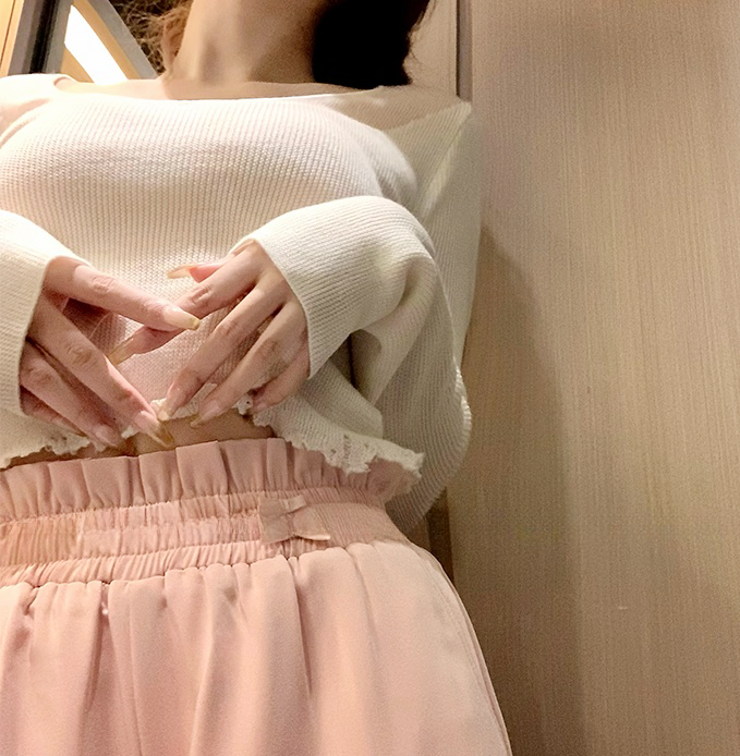 Wool Knit Layered Base Top