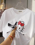 Korean Streetwear Brand IUNN IUNN Cotton Casual Tee