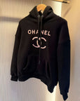 Fleece-Lined Oversized Contrast Hoodie Set
