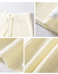 Waffle Knit ALO Wide-Leg Pants