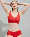 Red BRA Set