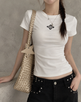 Classic fitted cotton tee