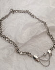 Titanium Steel Personalized Heart Necklace