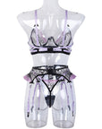 French-Style INS Lace Mesh See-Through Ultra-Thin Lingerie