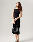 Hepburn Style Strapless Dress