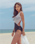 Sexy One-Piece Swimsuit 3 Pieces