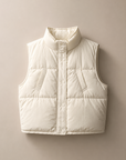 Korean Style 90% White Duck Down Vest