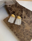 Korean tassel earrings