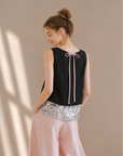 Galaxy Sequin Satin Tank Top