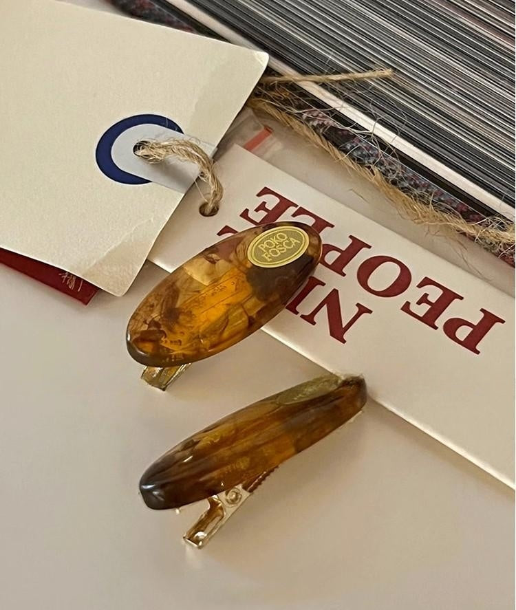 Amber Bangs Hair Clips (Set of 3 Pairs)