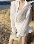 Ethereal Shirt Dress