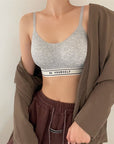 Sporty Letter-Printed Versatile Lingerie