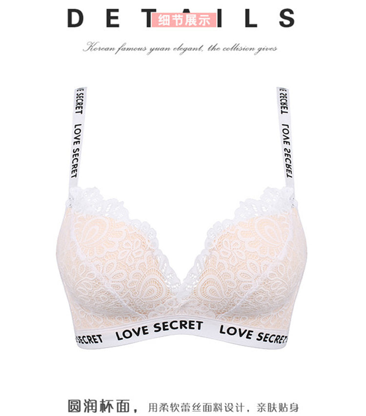 Sensual Lace Adjustable Bralette, Wire-Free, Contours and Lifts