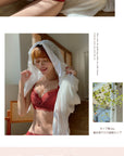 Sweet Lace Bra with Large Bow Detail