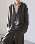 Relaxed Wool Set in Premium Grey