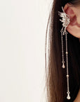 Butterfly Fringe Ear Cuff