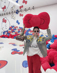 Mickey X Balenciaga Washed Denim Jacket