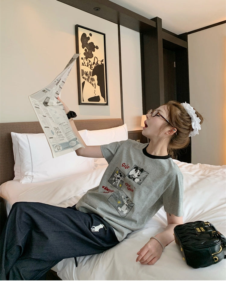 Mickey Collaboration Pure Cotton TEE