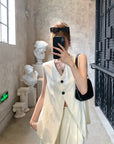 Minimalist Old Money Style Loose Vest
