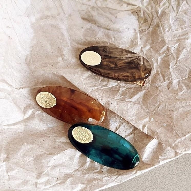Amber Bangs Hair Clips (Set of 3 Pairs)