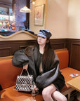 Starlit Shine 90% Duck Down Oversized Bomber