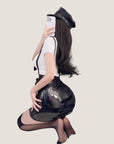 Bodycon Suspender Police-Inspired Costume