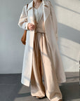 Rabbit Hair Blend Knit Set with Layered V-Neck Cardigan