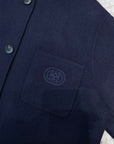 Double-Faced Wool GG Coat