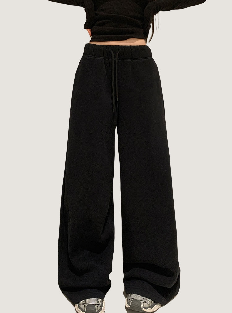 Dark Aesthetic Fleece-Lined Chrome Hearts-Inspired Set
