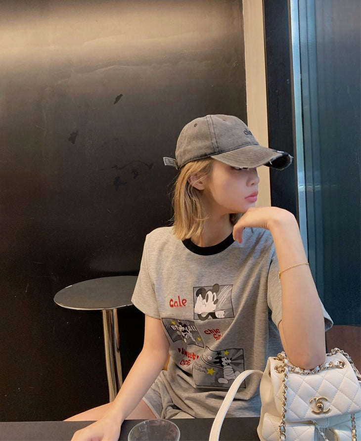 Mickey Collaboration Pure Cotton TEE