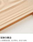 Seamless Ice Silk Anti-Roll Safety Shorts