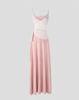 Soft Layered-Style Spliced Camisole Dress