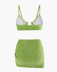Velvet Bikini 3-Piece Set  