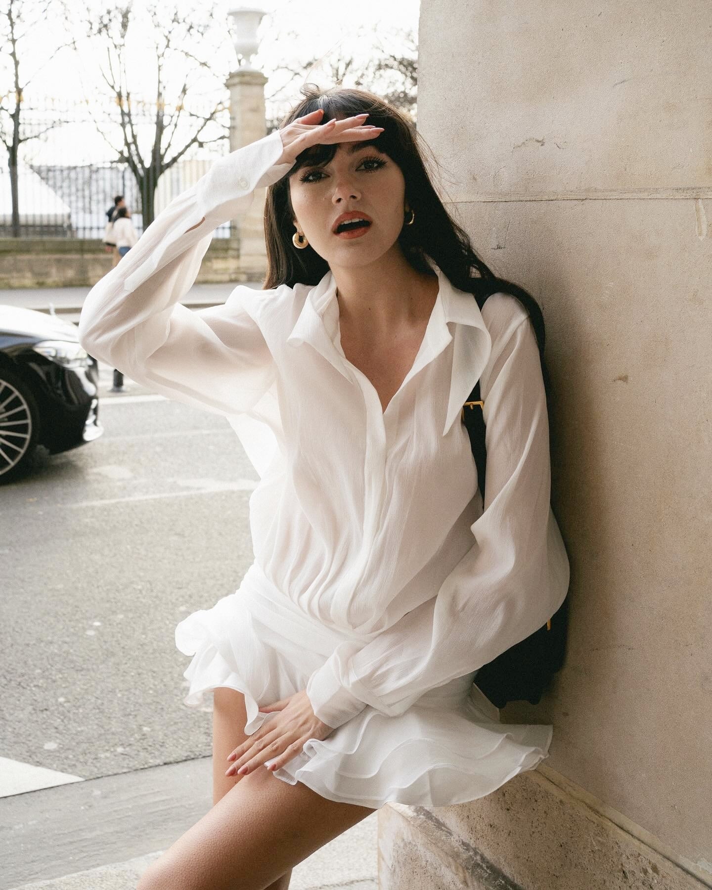Ethereal Shirt Dress
